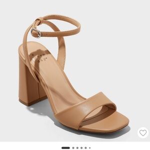 Women's heeled sandals